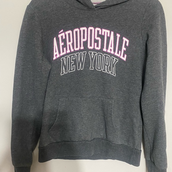 Aeropostale Sweaters - Aeropostale Gray Hoodie size medium